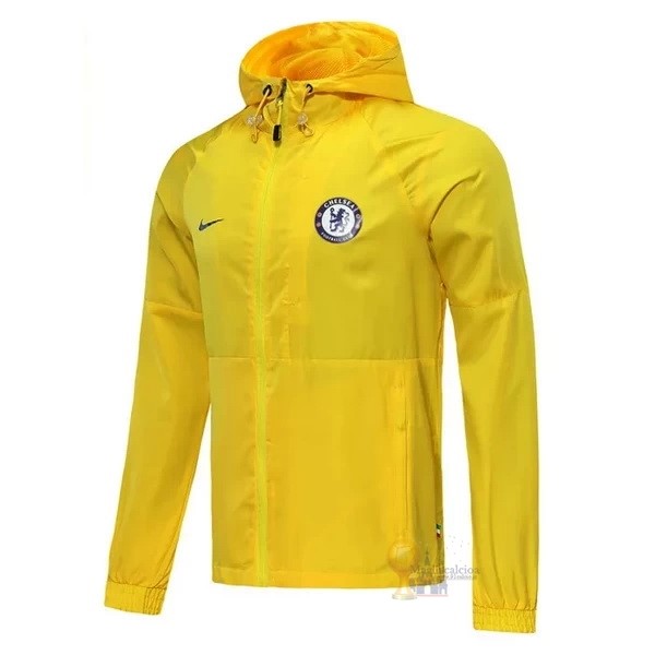 Calcio Maglie Giacca a vento Chelsea 2020 2021 Giallo