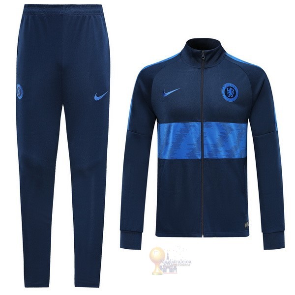 Calcio Maglie Tuta Presentazione Chelsea 2019 2020 Blu1