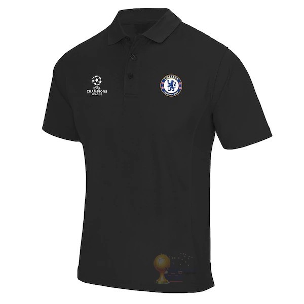 Calcio Maglie Polo Chelsea 2019 2020 Nero