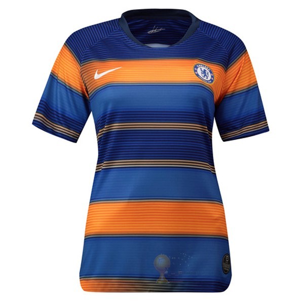Calcio Maglie Formazione Chelsea 2019 2020 Blu Oroange
