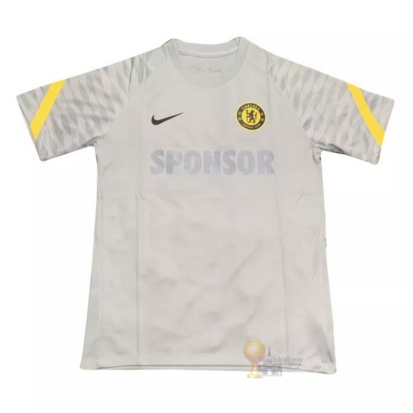 Calcio Maglie Formazione Chelsea 2021 2022 Grigio