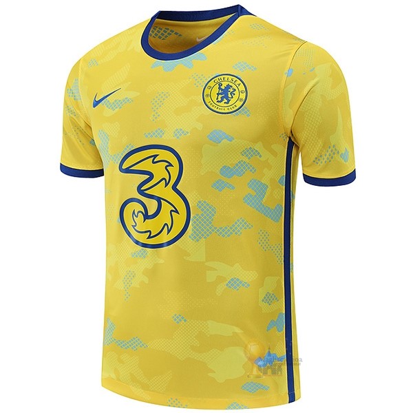 Calcio Maglie Formazione Chelsea 2022 2023 I Giallo