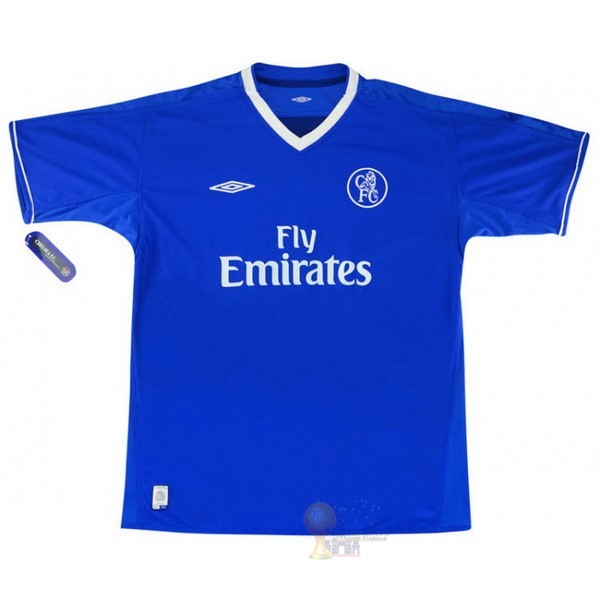 Calcio Maglie Home Maglia Chelsea Retro 2003 2005 Blu
