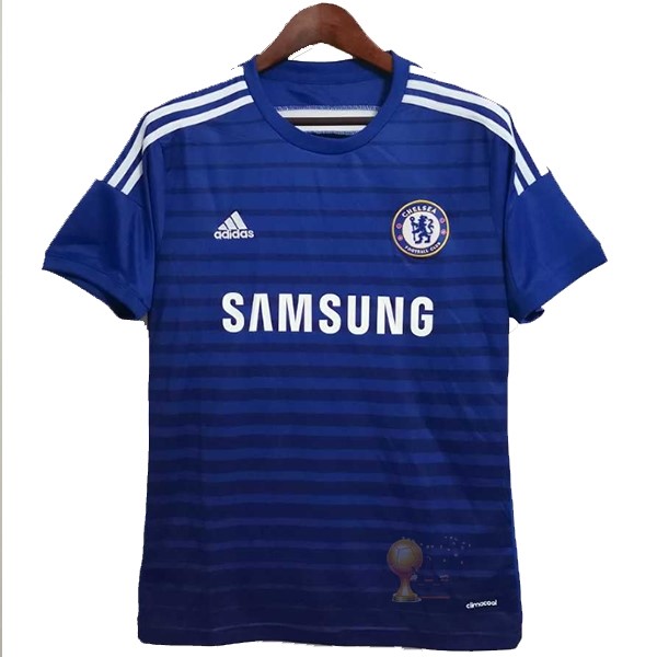 Calcio Maglie Home Maglia Chelsea Stile rétro 2014 2015 Blu