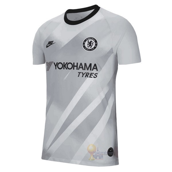 Calcio Maglie Maglia Portiere Chelsea 2019 2020 Grigio