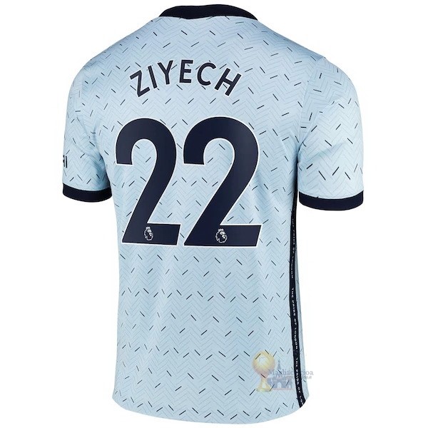 Calcio Maglie NO.22 Ziyech Away Maglia Chelsea 2020 2021 Blu