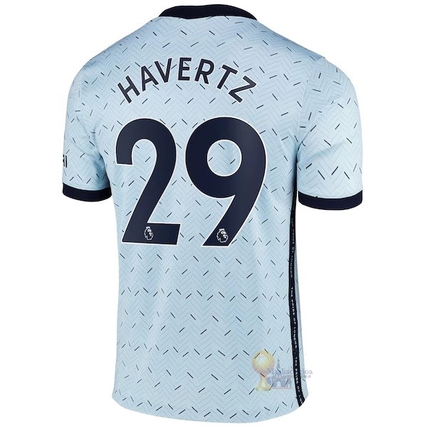 Calcio Maglie NO.29 Havertz Away Maglia Chelsea 2020 2021 Blu