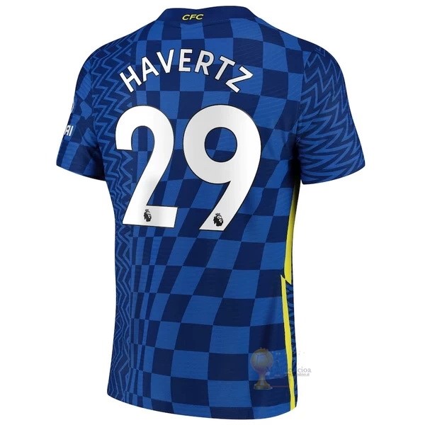 Calcio Maglie NO.29 Havertz Home Maglia Chelsea 2021 2022 Blu