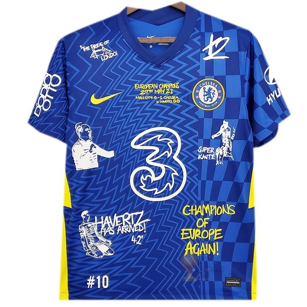 Calcio Maglie speciale Maglia Chelsea 2021 2022 Blu