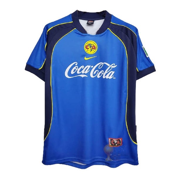 Calcio Maglie Segunda Camiseta América Retro 2001 2002 Blu