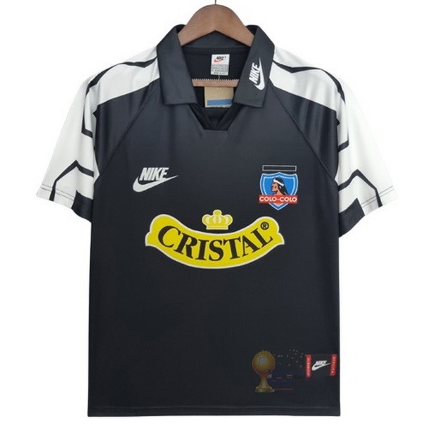 Calcio Maglie Away Maglia Colo Colo Stile rétro 1995 Nero