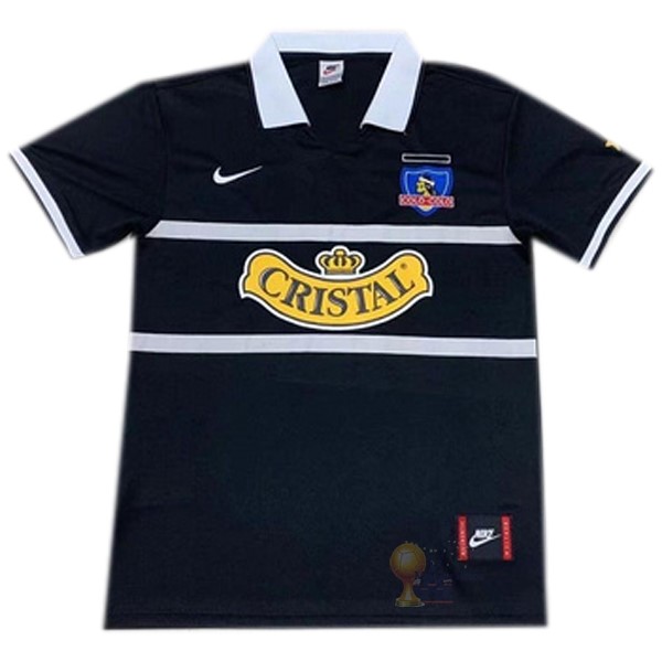 Calcio Maglie Away Maglia Colo Colo Stile rétro 1996 Nero