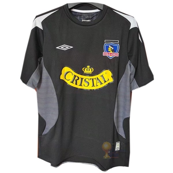 Calcio Maglie Away Maglia Colo Colo Stile rétro 2006 Nero
