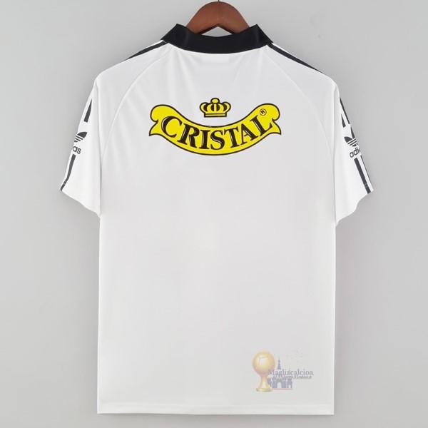 Calcio Maglie Home Maglia Colo Colo Stile rétro 1992 1993 Bianco