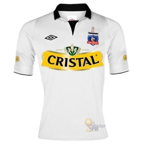 Calcio Maglie Home Maglia Colo Colo Stile rétro 2013 Bianco
