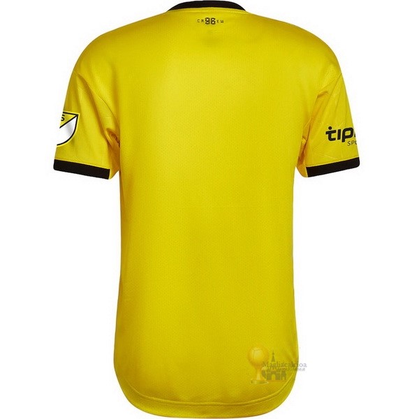 Calcio Maglie Thailandia Home Jugadores Maglia Columbus Crew 2022 2023 Giallo