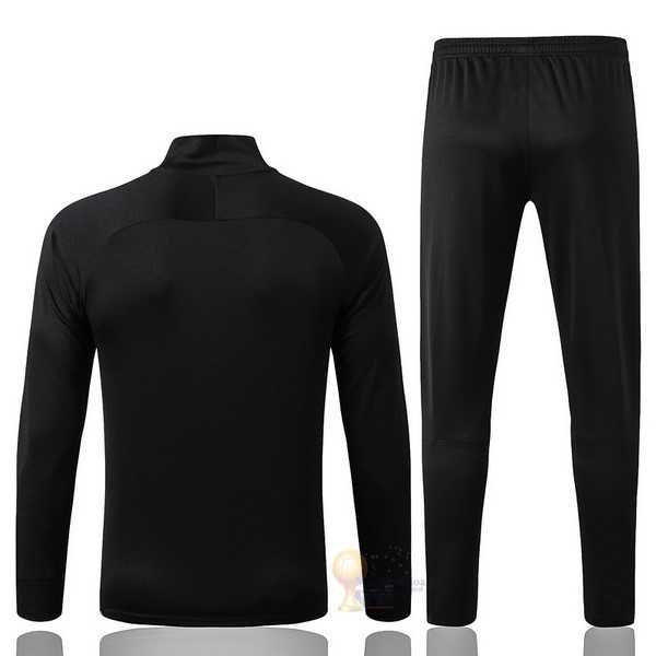 Calcio Maglie Tuta Presentazione Corointhians Paulista 2019 2020 Nero Bianco