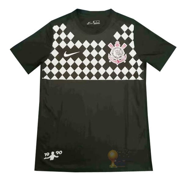 Calcio Maglie Especial Camiseta Corinthians Paulista 2020 2021 Nero