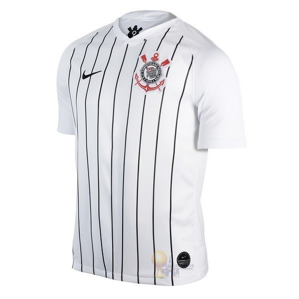 Calcio Maglie Home Maglia Corointhians Paulista 2019 2020 Bianco