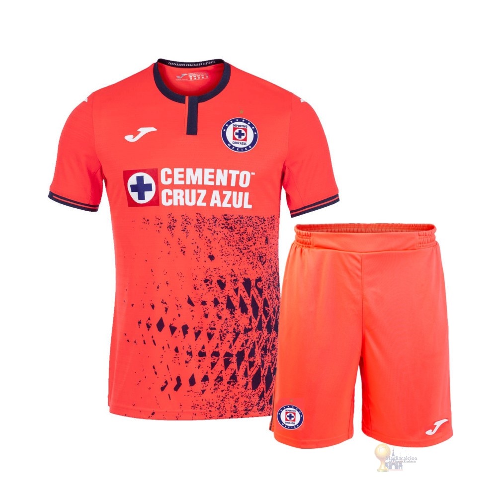 Calcio Maglie Terza Conjunto De Hombre Cruz Azul 2021 2022 Arancione