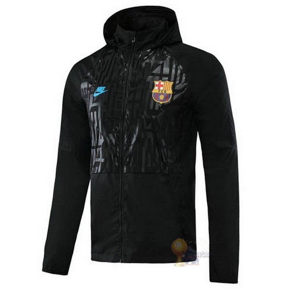 Calcio Maglie Giacca a vento Barcellona 2020 2021 Nero