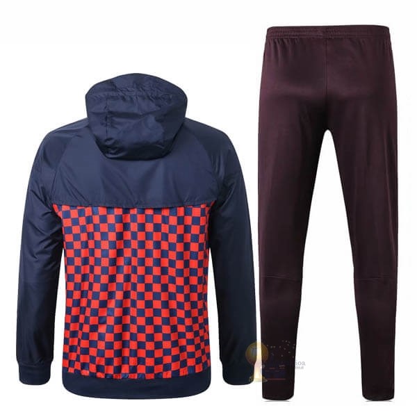 Calcio Maglie Set Completo Giacca a vento Barcellona 2019 2020 Blu