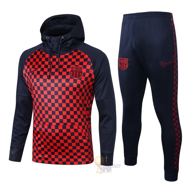 Calcio Maglie Tuta Presentazione Barcellona 2019 2020 Rosso Blu Navy