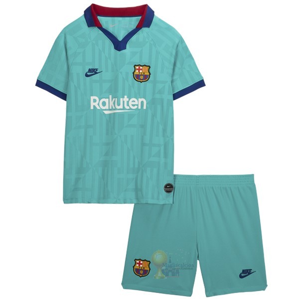 Calcio Maglie Terza Conjunto De Bambino Barcellona 2019 2020 Verde