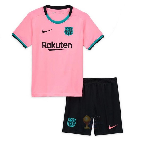 Calcio Maglie Terza Conjunto De Bambino Barcellona 2020 2021 Rosa