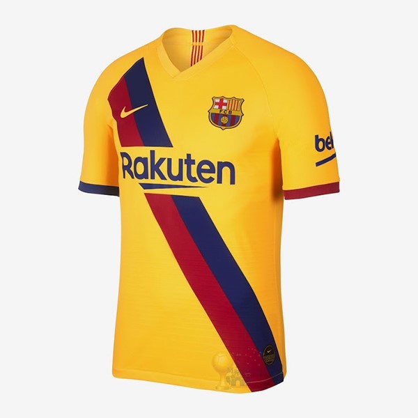 Calcio Maglie Away Maglia Barcellona 2019 2020 Giallo