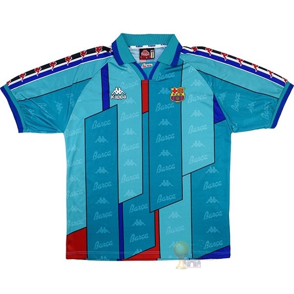 Calcio Maglie Away Maglia Barcellona Stile rétro 1996 1997 Verde