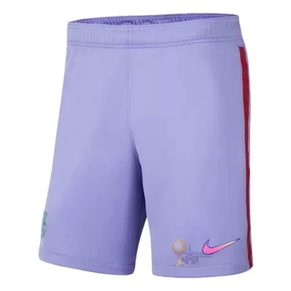 Calcio Maglie Away Pantaloni Barcellona 2021 2022 Purpureo