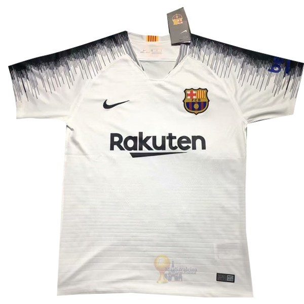 Calcio Maglie Formazione Barcellona 2019 2020 Bianco Grigio