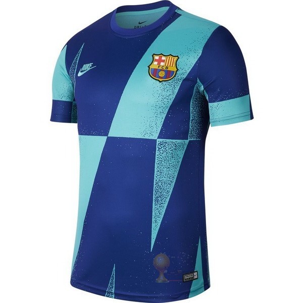 Calcio Maglie Formazione Barcellona 2019 2020 Blu Giallo