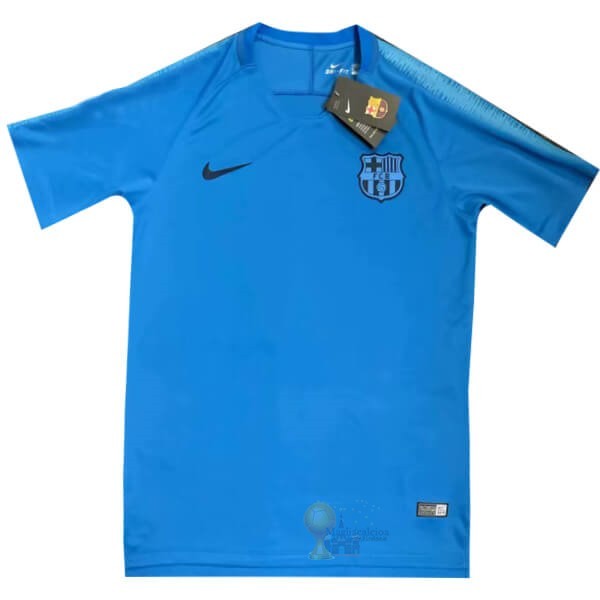 Calcio Maglie Formazione Barcellona 2019 2020 Blu Luce