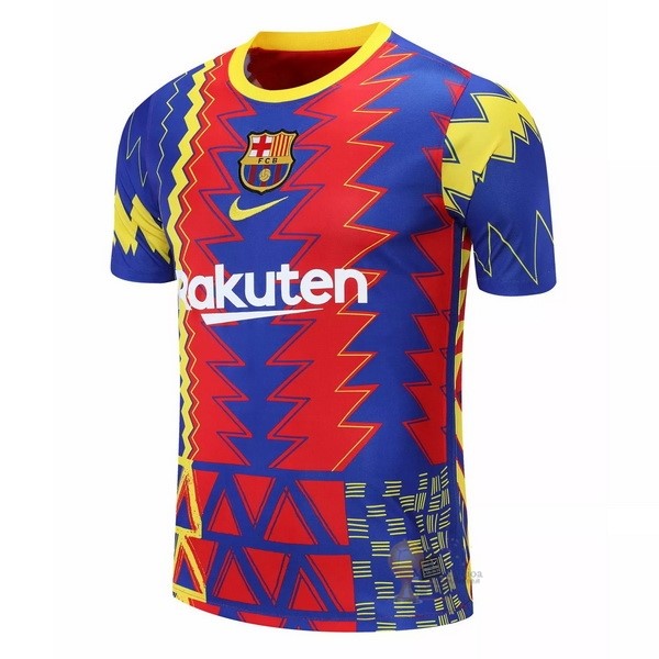 Calcio Maglie Formazione Barcellona 2020 2021 Rosso Blu