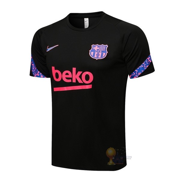 Calcio Maglie Formazione Barcellona 2021 2022 Nero Purpureo