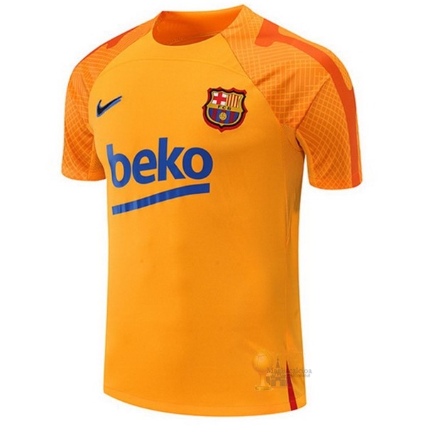 Calcio Maglie Formazione Barcellona 2022 2023 I Arancione