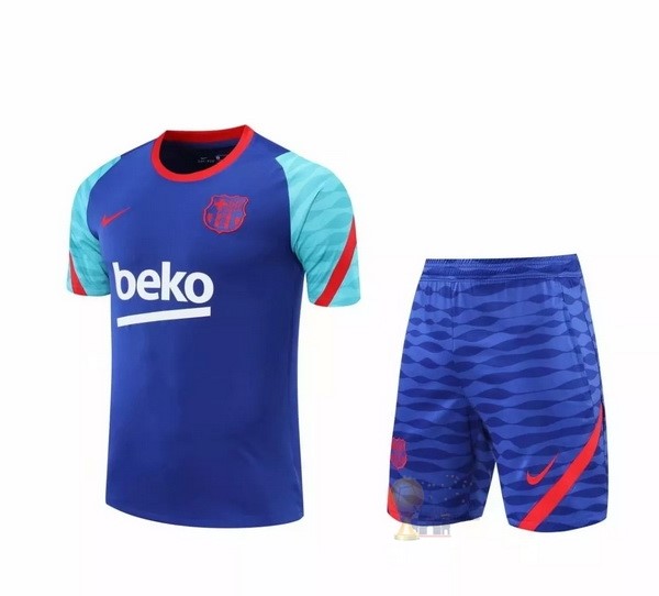 Calcio Maglie Formazione Set Completo Barcellona 2020 2021 Blu