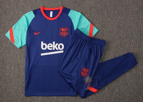 Calcio Maglie Formazione Set Completo Barcellona 2021 2022 Blu Rosso Verde