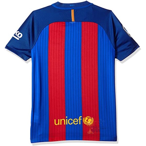 Calcio Maglie Home Maglia Barcellona Stile rétro 2016 2017 Blu Rosso