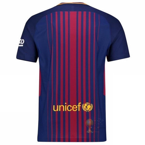 Calcio Maglie Home Maglia Barcellona Stile rétro 2017 2018 Blu Rosso