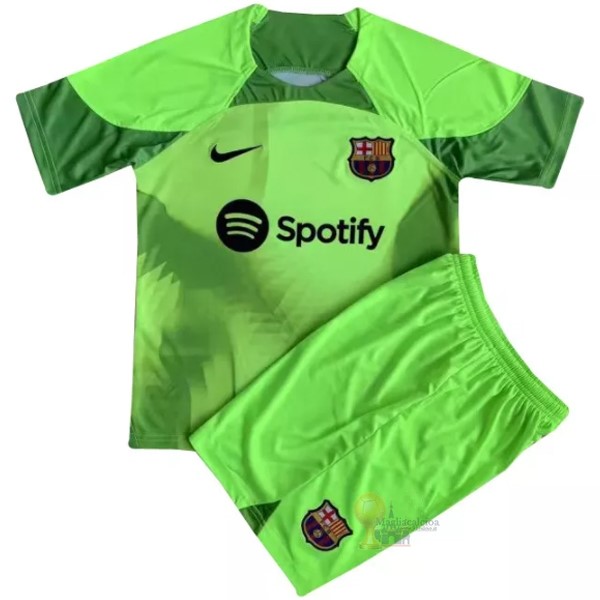 Calcio Maglie Portiere Conjunto De Uomo Barcellona 2022 2023 Verde