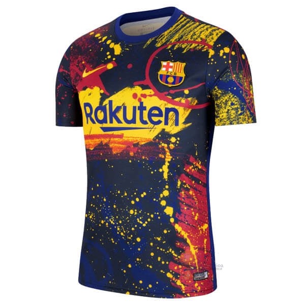 Calcio Maglie Pre Match Maglia Barcellona 2020 Rosso Blu