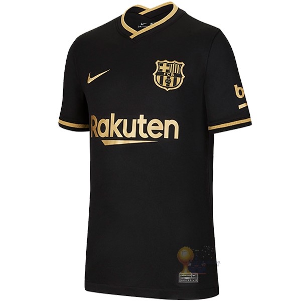 Calcio Maglie Thailandia Away Maglia Barcellona 2020 2021 Nero