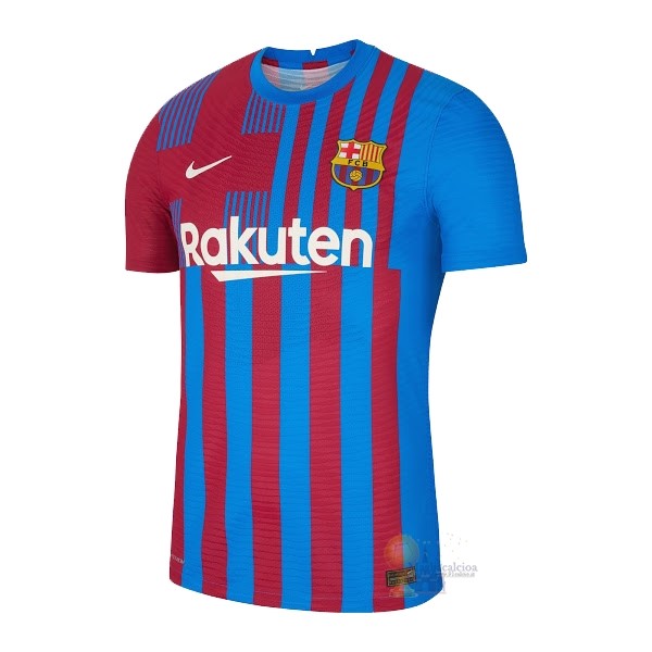 Calcio Maglie Thailandia Home Maglia Barcellona 2021 2022 Blu Rosso