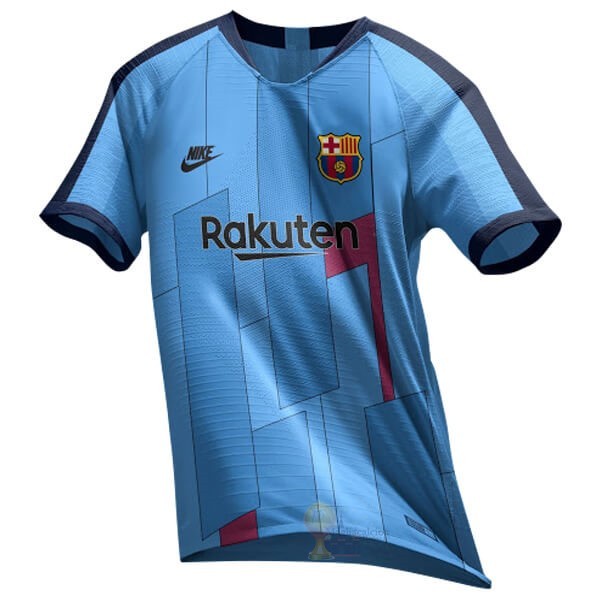 Calcio Maglie Thailandia Terza Maglia Barcellona 2019 2020 Blu
