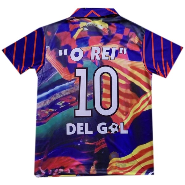 Calcio Maglie speciale Maglia Barcellona Stile rétro 1993 1994 Blu Rosso