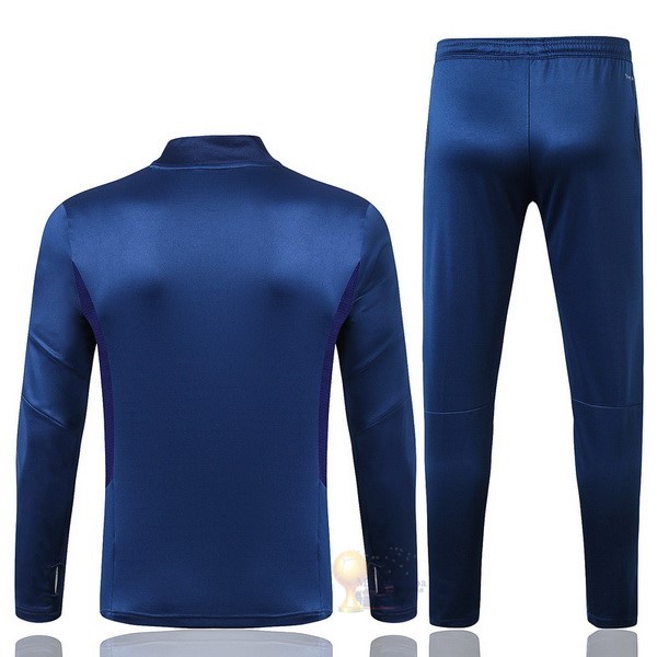 Calcio Maglie Tuta Presentazione Feyenoorod Rotterdam 2019 2020 Blu Bianco