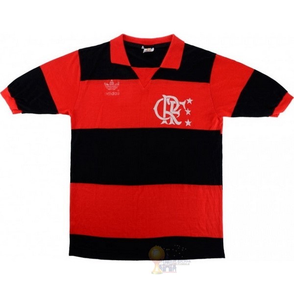 Calcio Maglie Home Maglia Flamengo Retro 1982 Rosso